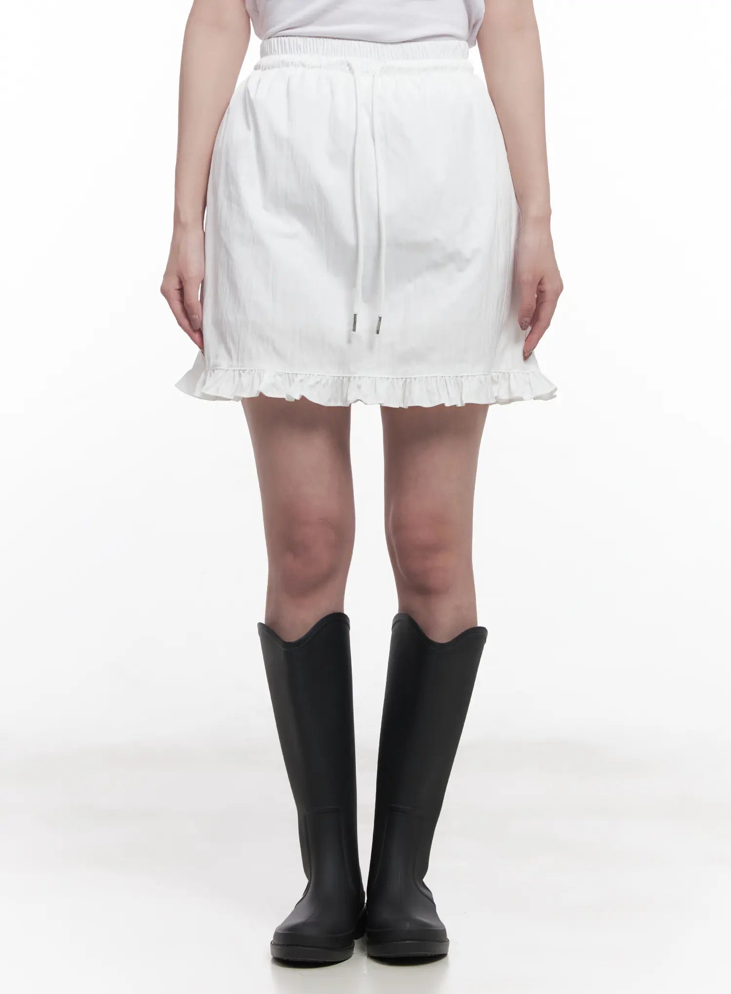 Frill Trim Mini Skirt CU523