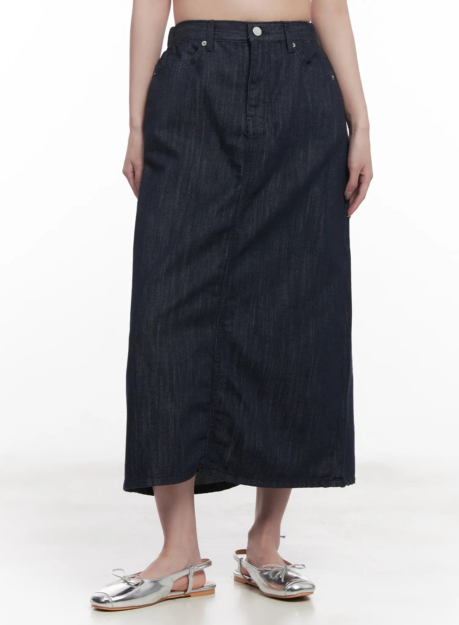 Straight-Fit Maxi Skirt CU525
